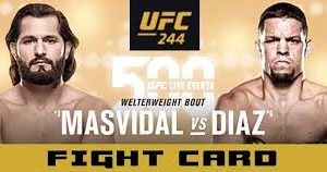 UFC 244 Fight Card